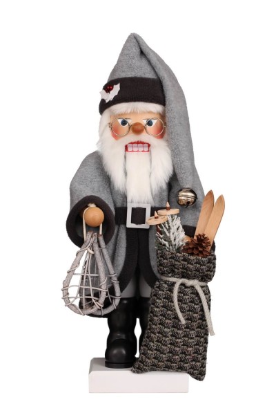 Nutcracker Gray Santa Claus, 49 cm by Christian Ulbricht