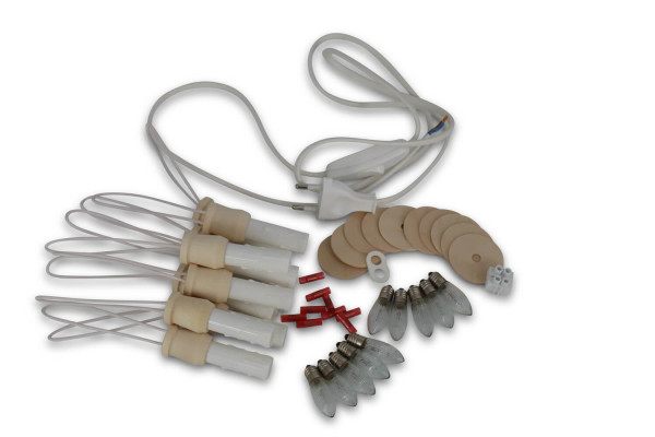 Electric kit for 10 candle arch with grommet and disc by SEIFFEN.COM